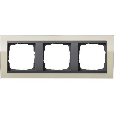 Gira Cornice di copertura 3f Interm. AN Gira Event Chiaro Sabbia [0213778], 0213 778