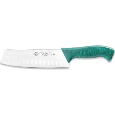 Sanelli Linea Skin Colore Coltello professionale Giapponese Olivato, Acciaio Inox, Verde (1/5)