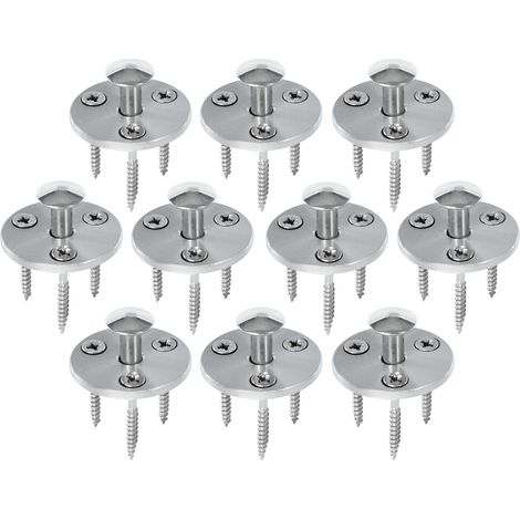Piton douille rétractable pour fixation bâche piscine sur plage bois – Alu/Inox – Lot de 10 pièces – Résistance à la traction – Poolco