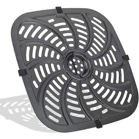 Plaque de cuisson de rechange pour friteuse à air chaud, accessoires pour friteuse à air chaud Chefman RJ38-SQSS-8T-D, plaque de cuisson amovible antiadhésive de 8 pintes (1/4)