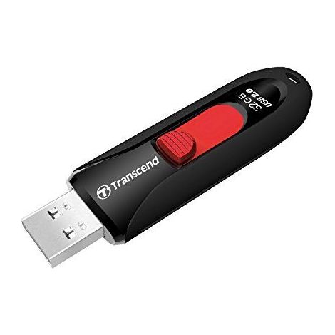 Transcend JetFlash 590 32GB 32GB USB 2.0 Schwarz USB-Stick (1/5)