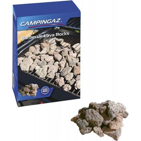 Roccia Pietra Lavica Barbecue CAMPINGAZ Petra Porosa Naturale non Trattata - 3 kg (1/10)