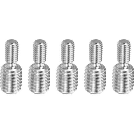 Boulon à Tige Filetée à Double Extrémité M5M820, Lot de 5 Boulons en Acier Inoxydable 304 pour Réduction de Filetage Dans le Matériel de Meubles, Longueur de 20 mm (1/5)