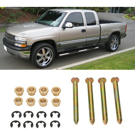 Kit de bagues pour axe de charnière de porte 19299324 compatible avec Ford F150, F250, F350 et Bronco (1/5)