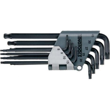 Teng Tools Torx-Schlüsselsatz 9-teilig mit Kugelkopf