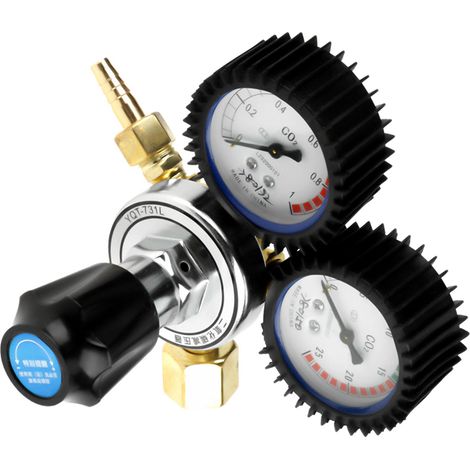 Régulateur de pression pour bouteille de CO2, soudage au dioxyde de carbone, G5/8 (1/5)