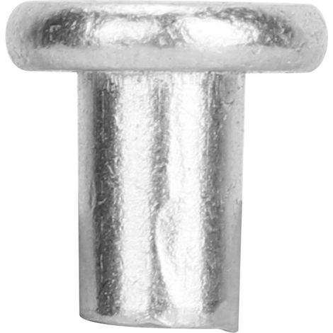 100 Stück GB867 M4 Flachkopf-Aluminiumnieten, Flachkopf-Vollnieten (M4 4) (1/5)