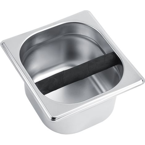 Support à marc en acier inoxydable pour machine à café professionnelle (1/5)