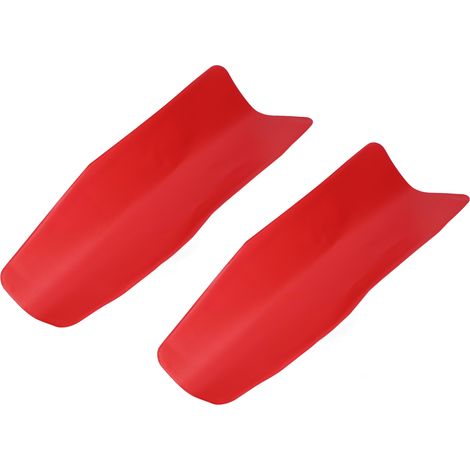 2-teiliger, flexibler, zusammenklappbarer Ölablasstrichter, Autoölfilter, 50 x 20 cm, rot, praktisches Ölablasswerkzeug (1/5)