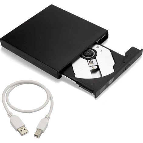 Graveur DVD/CD externe ultra-fin – USB 3.0 (1/5)