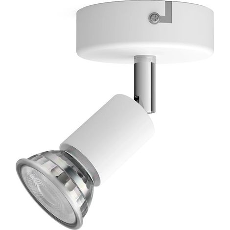 Faretto a soffitto o parete Philips limbali GU10 bianco (1/4)
