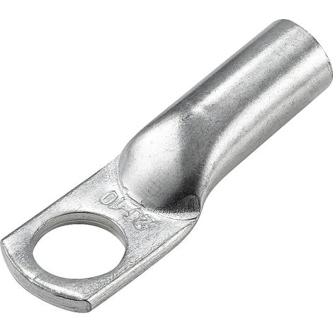TRU COMPONENTS TC-12885908 Cosse de câble tubulaire 180 ° M10 25 mm² Ø du trou: 10 mm 1 pc(s) (1/2)