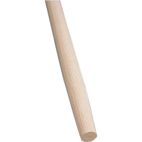 Manche d'outils de jardin frêne 1 m – Emmanchement droit pour bêches et louchets – Douille ronde 39 mm – Jacquenet Malin