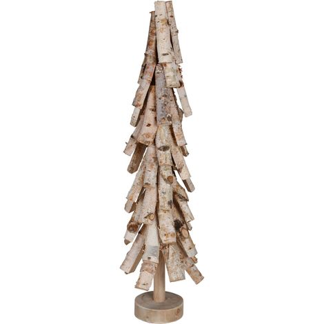 Deko-Baum aus Birkenholz 19x65cm Birkenholzäste Echtholz Natürliches Material