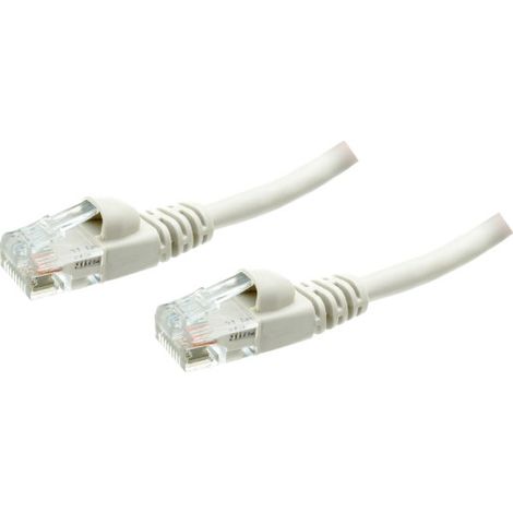 Kon.El.Co. 59.6616.80 Netzwerkkabel Weiß 1 m Cat5e U/UTP (UTP)
