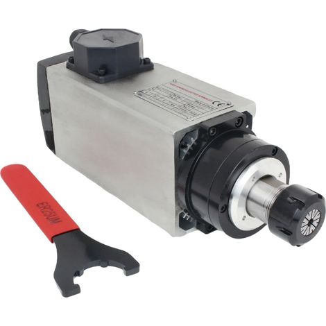 Spindelmotor, Hochgeschwindigkeitsleistung, Robuste Stahlkonstruktion, Nur Spindel, 220V (1/2)