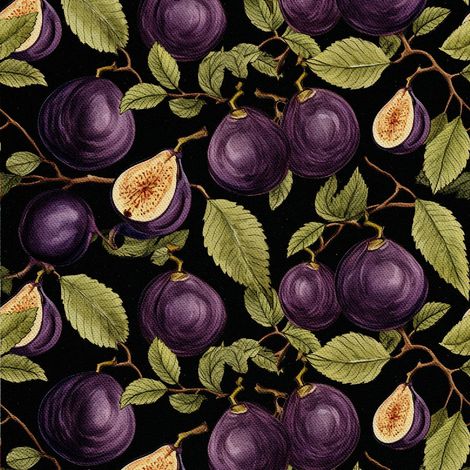 Tissu d'ameublement extérieur Oxford - Motif fruits  DX6646 (1/5)