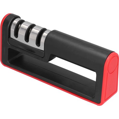 Affûteur de couteaux manuel 3 étapes pour usage domestique, multifonctionnel, en acier inoxydable (1/5)