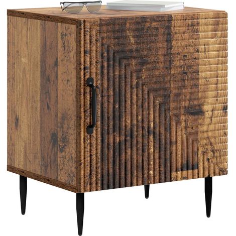 Maison Exclusive - Nachttisch Altholz 43 x 34,5 x 50 cm Holzwerks