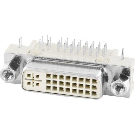 econ connect DVIAD1 DVI-Steckverbinder Buchse, Einbau horizontal Polzahl: 29  Beige 1 St.