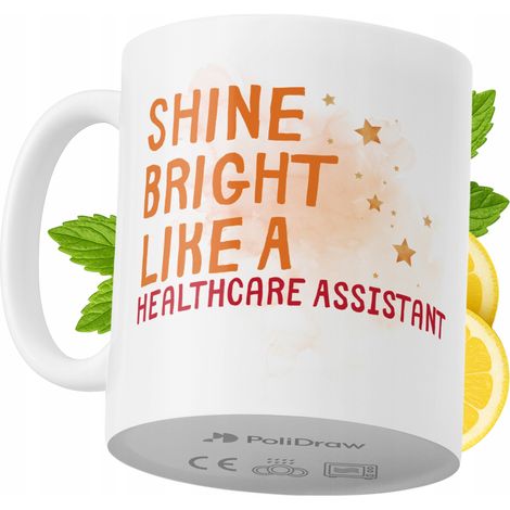 Lustige Tasse für Pflegehelfer/innen – Kaffee- oder Teetasse mit witzigem Textdesign – ideal für Geburtstage, Namenstage, Feiertage und besondere Anlässe. Hochwertige Tasse für Zuhause, Büro und Arbei (1/5)