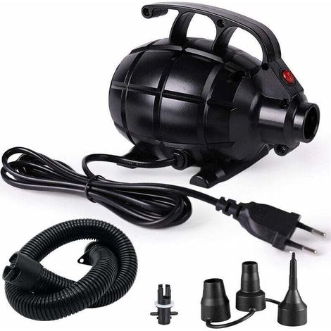 220V 600W Air Compressor Portable Electric Air Pump for Home, Air Bed, Air Track, Gym Mat Pump (1/4)