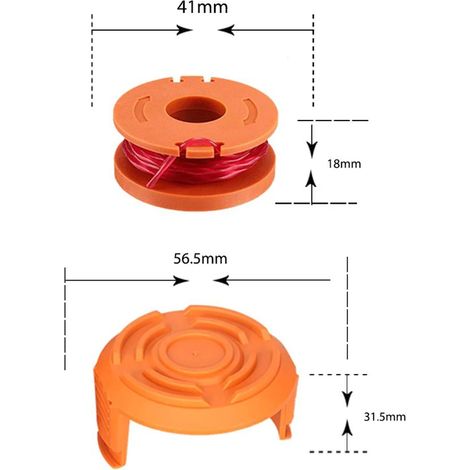 Bobines, enrouleurs, enrouleurs de fil et capuchons de tête d'enrouleur pour tondeuses Beats, capuchons d'enrouleur de fil - AquaForge