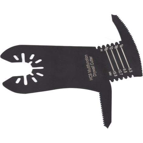 Oscillating Multitool Blades High Carbon Steel Multi Purpose Tool Rectangle Hole Saw Blades for Wood Cutting (1/5)