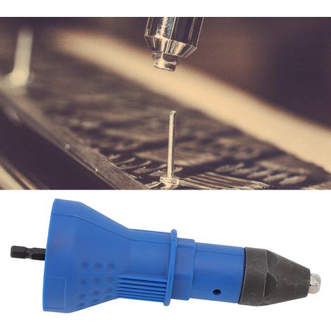 tête d'adaptation pour riveteuse électrique, riveteuse, outil à riveter, tête d'adaptation pour riveteuse électrique (1/5)