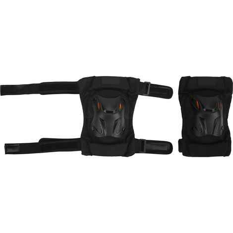 Lot de 2 coudières de moto renforcées, anti-collision et haute résistance, pour scooter. Équipement de sécurité idéal pour la conduite de scooters.