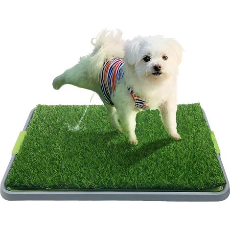 Bac Toilette Chien Tapis Lavable Gazon Artificiel Intérieur (1/5)