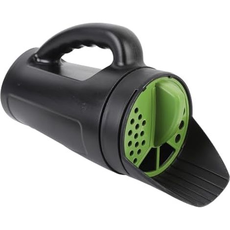 Épandeur Manuel à Main 80 Oz avec Pelle 3 Ouvertures Réglables pour Sel Sable Engrais Fumier Gravier Jardin Allée Déneigement (1/5)