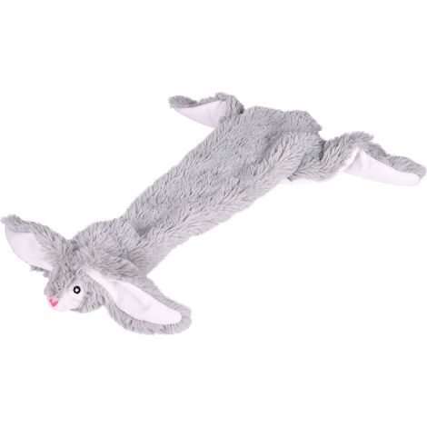 Lapin plat peluche chien