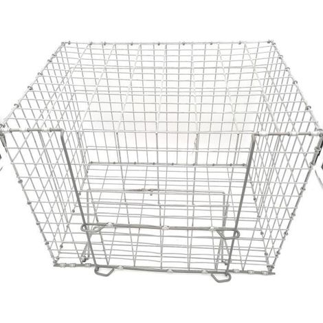 Cage à Oiseaux - NUISIPRO - Mono-Capture - Acier Robuste - 40x30x30 cm - Inoffensif pour Oiseaux (1/3)