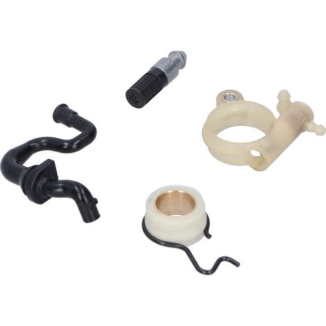 Kit de tuyau de pompe à huile, filtre et engrenage à vis sans fin compatible avec les tronçonneuses Stihl MS251, MS231, MS231C et MS251C. (1/5)