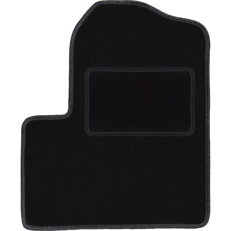 Alfombrilla de conductor negra para Ford Connect Kombivan (2003-2012)