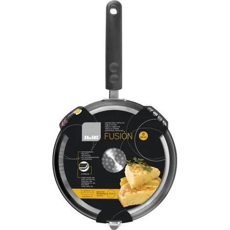 Ibili Fusion Omelettpfanne schwarz 20 cm