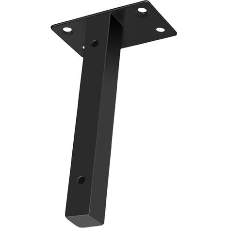 Edelstahl Wandhalterung für Wandregale robuste 100 mm