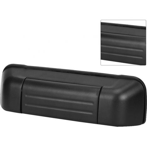 Manija de la puerta trasera, pestillo negro de la puerta trasera del coche, soporte de la piel de la manija de la puerta trasera para Grand Vitara 98-05 (1/4)