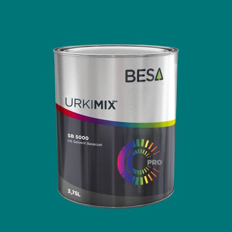 Pot de peinture Polyuréthane / bi composant Bleu D’Eau RAL 5021 Brillant - 150 gr