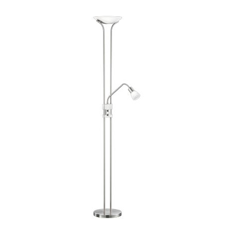 Lampadaire LED 4xSMD LED 4,8W, 3000K, 450Lm, nickel mat - Trio - Santo II (1/3)