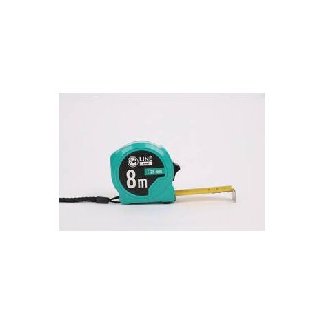 6 x C FLESSOMETRO ABS COMPATTO 8MX25MM EASY FLEX 8