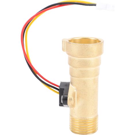 Capteur de débit d'eau pour chauffe-eau sans réservoir Girard GSWH-2 en laiton robuste, installation facile et fiable (1/5)