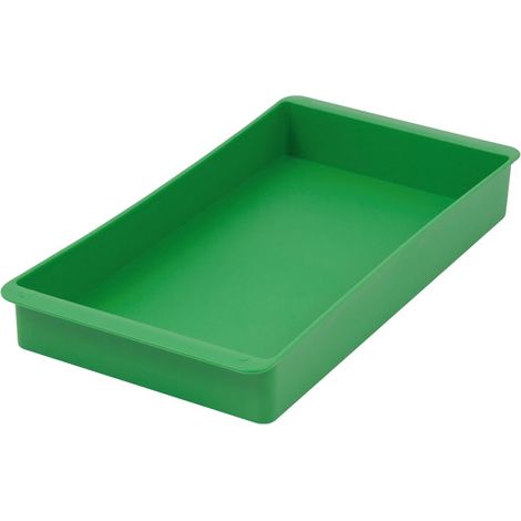 BANDEJA MULTIUSOS FAIBO 24.7X12.5X3CM VERDE 209-04