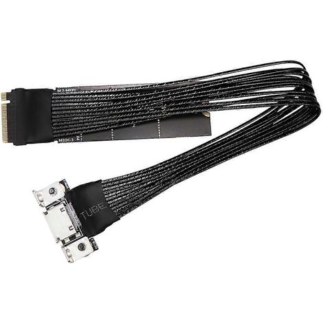 4-Gbit/s-M.2-zu-Oculink-4i-Desktop-PC-Verlängerungskabel, NVMe-M-Key-M.2-zu-SFF8612-PCIe-4.0-x4-Gen4-Adapter (1/5)