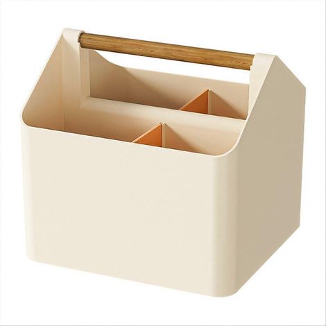 Fernbedienungshalter, TV-Fernbedienungs-Organizer, Stiftehalter mit großem Fassungsvermögen, Aufbewahrungsbox, Schreibtisch-Organizer (1/5)