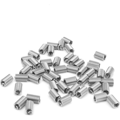 50 inserts filetés (unités américaines) pour la réparation de trous filetés 1/4 po - 203D (1/5)