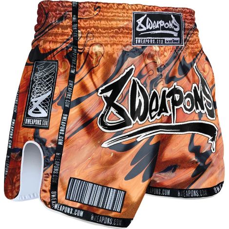 8 Weapons Vivo Magma Muay Thai Shorts L