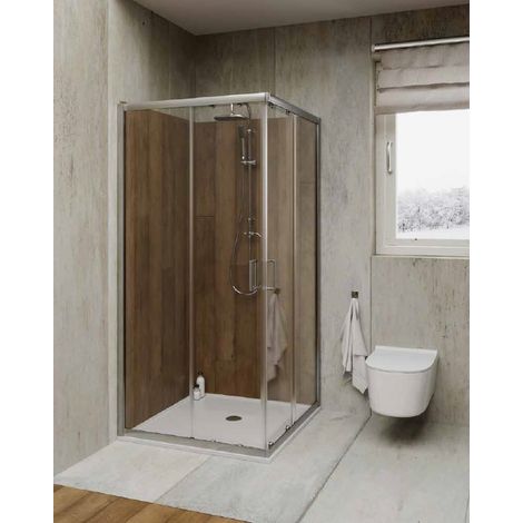 Box Angolo 70X70 Mood Cristallo Trasparente - 8.0 (1/2)
