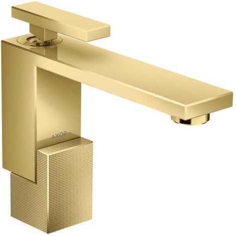 hansgrohe AXOR Edge Einhebel-Waschtischmischer 130 mit Push-Open (1/4)
